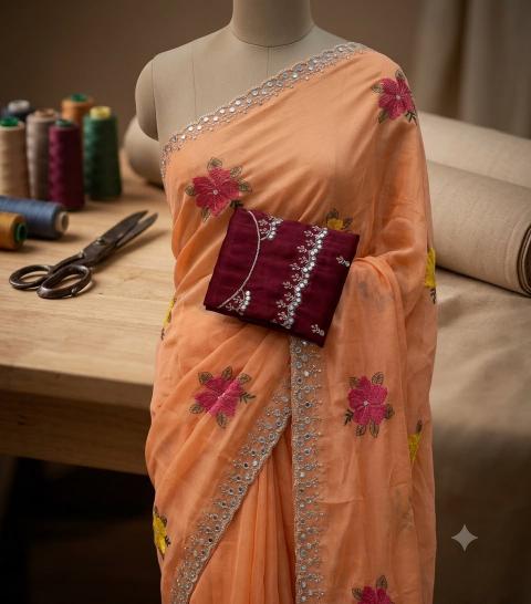 Svara rangoli silk indian saree wholesale
